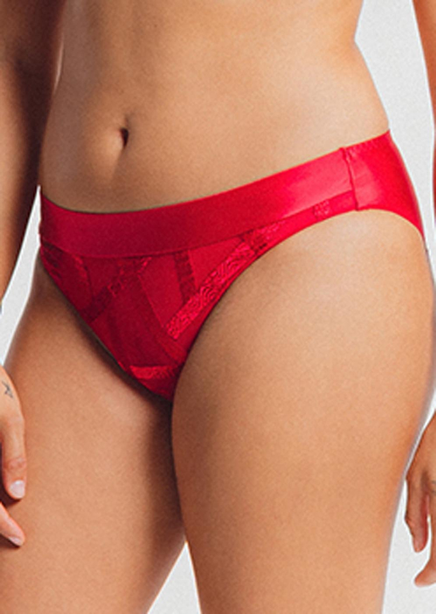 Slip Louisa Bracq Rouge  Lvre